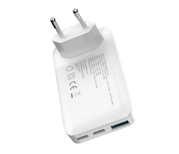 Silver Monkey Plaska ładowarka GaN 65W 2x USB-C, 1x USB-A - 1276293 - zdjęcie 3